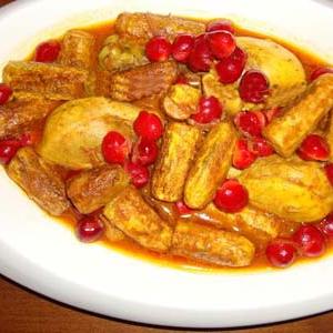 طرز تهیه خورش كدو و آلبالو