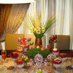 تزیین سفره هفت سین سال 92