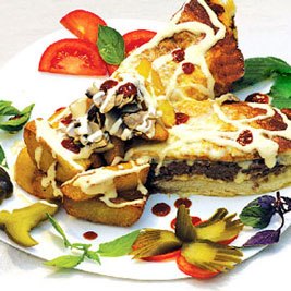طرز تهیه ی چيزبرگر ايتاليايی